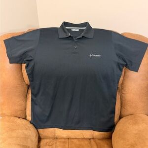 Columbia Omni-Shade Men's Dark Gray Polo Shirt